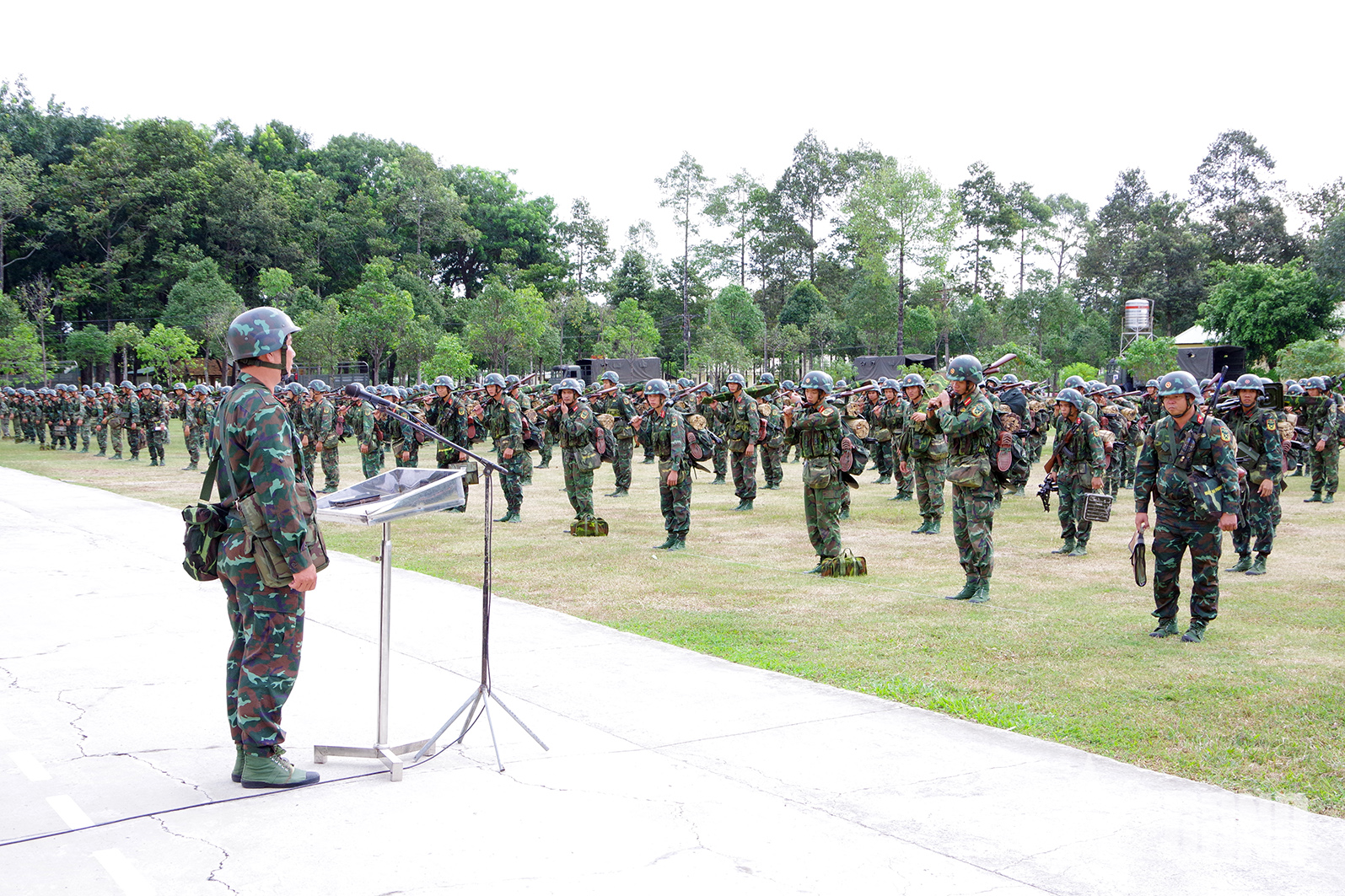 Sư đoàn 9 (Quân đoàn 34) vui đón xuân, sẵn sàng chiến đấu cao